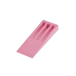 Immagine di cuneo flessibile rosa per sformatura 100 mm