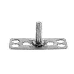 Immagine di perno filettato inox SM1/T38 M8 x 30 mm